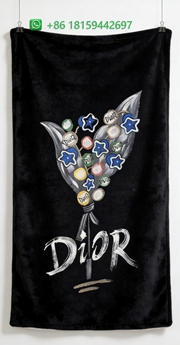 Dior Throw Blankets